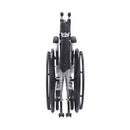 Poly Fly Light Weight Transport Chair Wheelchair with Swing away Footrests, 18" Seat