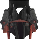 Nitro Euro Style Rollator Rolling Walker, Red