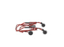Nimbo 2G Lightweight Posterior Walker with Seat, Extra Small, Castle Red