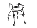 Nimbo 2G Lightweight Posterior Walker with Seat, Extra Large, Emperor Black