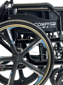 X-1 ComfyGO Lightweight Manual Wheelchair with Quick-Detach Wheels