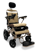 MAJESTIC IQ-9000 Auto Recline PLUS Remote Controlled Electric Wheelchair - Bronze