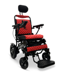 MAJESTIC IQ-9000 Auto Recline PLUS Remote Controlled Electric Wheelchair - Black
